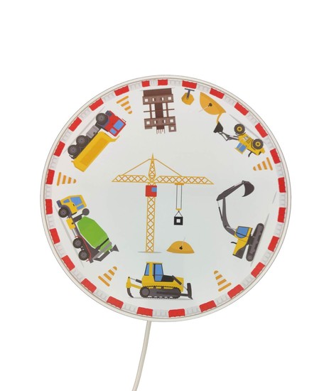 Niermann Baustelle Wandleuchte E14 Multicolor, Bunt Made in Germany