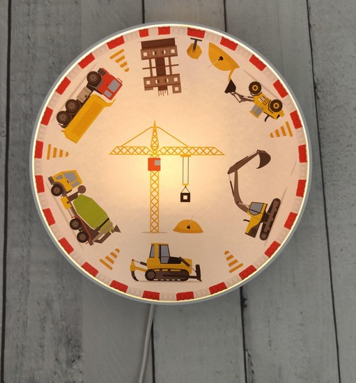 Niermann Baustelle Wandleuchte E14 Multicolor, Bunt Made in Germany