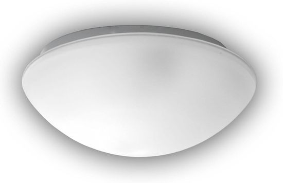 Niermann LED 14W Nurglasleuchte satiniert Klarrand, 35cm, warmweiss, Made in EU