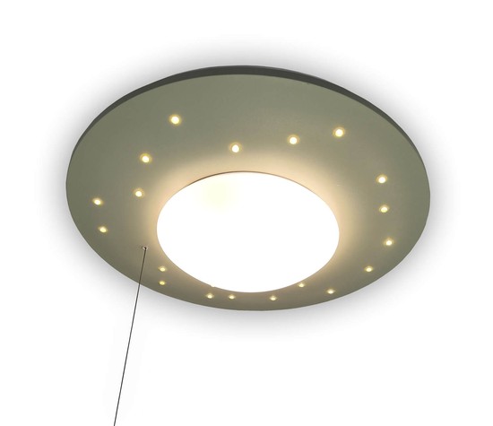 Niermann Starlight LED Deckenleuchte E27 Salbeigrün Made in Germany