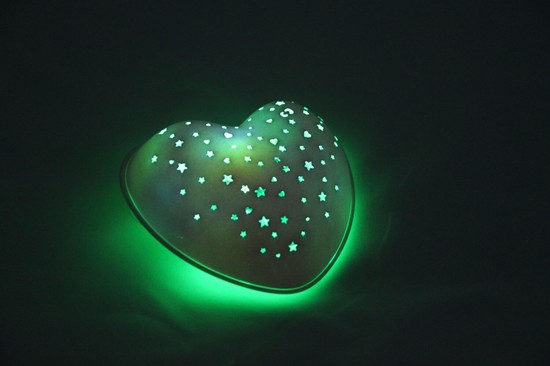 Niermann Solar Heart LED Nachtlicht 1W Rosa