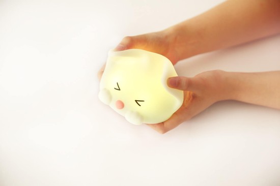 Mega Light Eggy & Friends LED Nachtlicht Catty Cat 1,5W Weiß