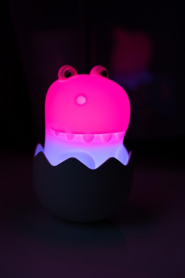Mega Light Eggy & Friends LED Nachtlicht Warmweiss dimmbar Diggy Dino 1W Weiß/Grün