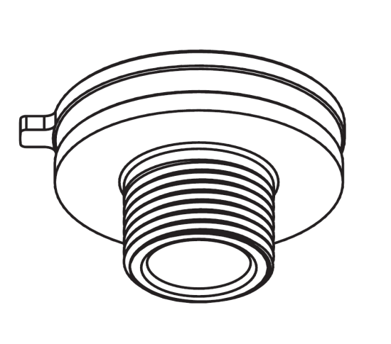 Nordic Global Trac Nippel XTS56/8.6-9, alu, M13, Höhe 8,6mm, ID 9m