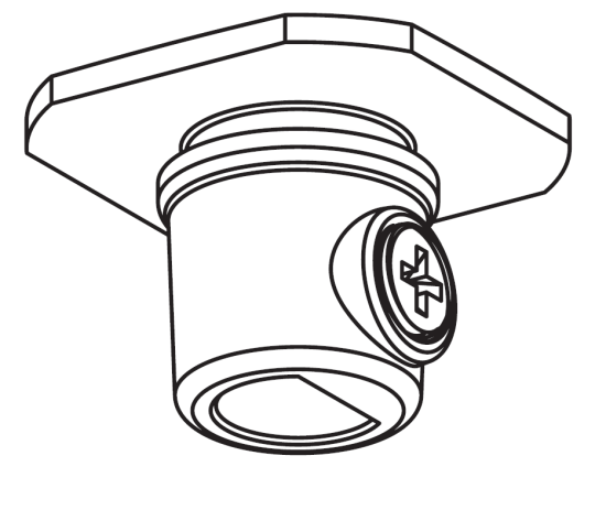 Nordic Global Trac Nippel GA510-2 schwarz Zugentlastung