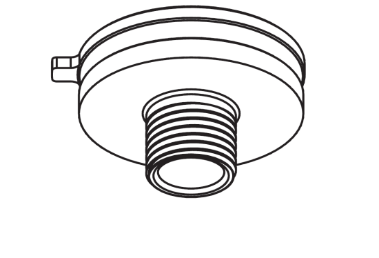 Nordic Global Trac Adapter Nippel XTSA57/17-9 Alu M10 Höhe 17mm ID 7,4mm