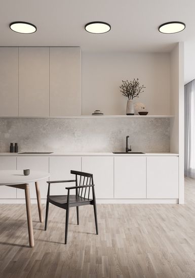 Nordlux Oja 42 Smartlight LED Deckenleuchte schwarz 30W steuerbare Lichtfarbe 2015136103