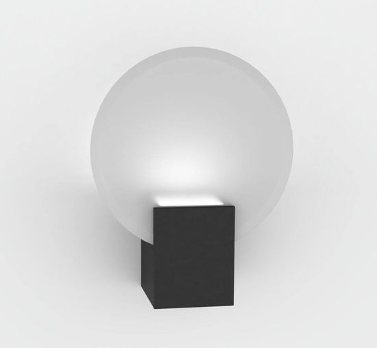 Nordlux Hester LED Wandleuchte 9W Schwarz IP44 2015391003