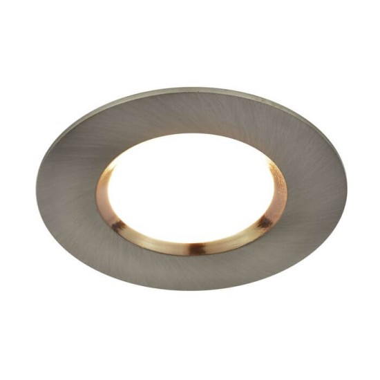 Nordlux Dorado Smartlight LED Einbauleuchte 4,7W IP65 Gebürstetes Nickel Steuerbare Lichtfarbe