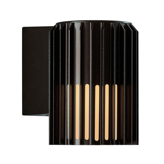 Nordlux Aludra Wandleuchte E27 IP54 Schwarz, Outdoor-Wandlampe 2118011203