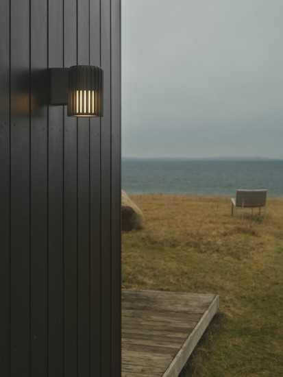 Nordlux Aludra Wandleuchte E27 IP54 Anthrazit, Outdoor-Wandlampe 2118011250