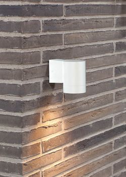 Nordlux 21509901 Tin Maxi Wandleuchte GU10 Metall Glas Weiss IP54