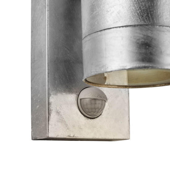 Nordlux 21519131 TIN Maxi Double Sensor GU10 Wandleuchte Dimmbar Verzinkt IP54