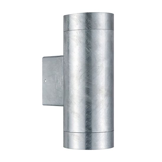 Nordlux Tin Maxi Double Wandleuchte GU10 IP54 Verzinkt Außenwandlampe Up+Down 21519931