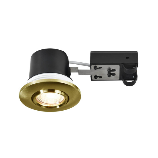 Nordlux UMBERTO Einbauleuchte GU10 Messing IP44 2210100035