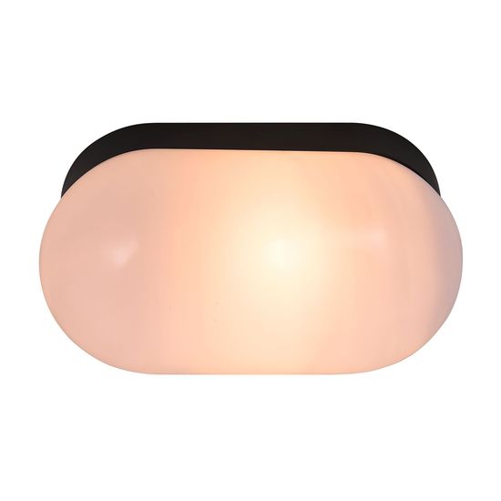 Nordlux Foam Wandleuchte Badezimmer E27 IP44 Schwarz 2210131003