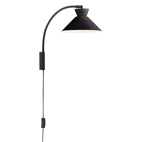 Nordlux Dial Wandleuchte schwarze Wandleuchte E27 2213371003