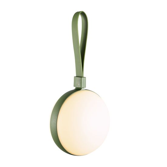Nordlux Bring To-Go 12 LED Akkuleuchte dimmbar 1W IP44 Weiss/Grün warmweiss 2218013023