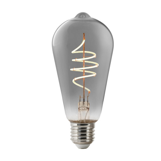 Nordlux 2280022747 SmartE27 ST64 LED E27 Leuchtmittel 4,7W Dimmbar Extra-warmweiss Rauchfarben
