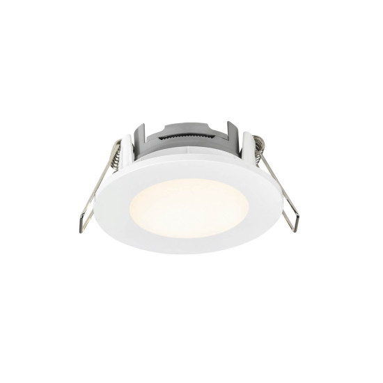 Nordlux 2310016001 LEONIS 1-Kit LED Einbaustrahler 4,5W Warmweiss Weiss IP65