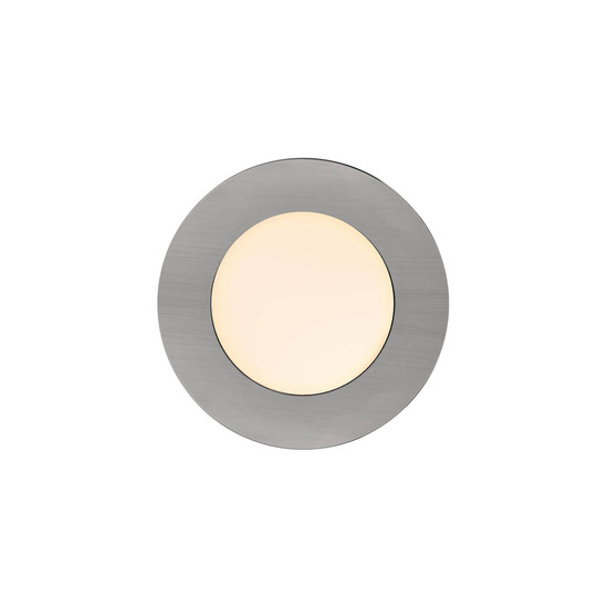 Nordlux 2310016055 LEONIS 1-Kit LED Einbaustrahler 4,5W Warmweiss Nickel IP65