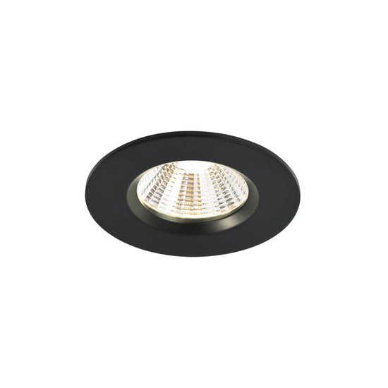 Nordlux 2310036003 FREMONT 3-Kit LED Einbaustrahler 4,5W Dimmbar Warmweiss Schwarz IP65