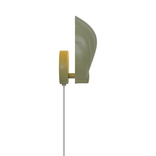 Nordlux Konchi Wandleuchte E14 drehbar Grün Muschel-Design 2312901023