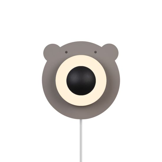 Nordlux Bruna Bear Kinderzimmer-Wandleuchte E14 im Bären-Design 2312951018
