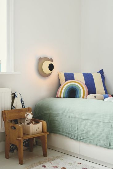 Nordlux Bruna Bear Kinderzimmer-Wandleuchte E14 im Bären-Design 2312951018