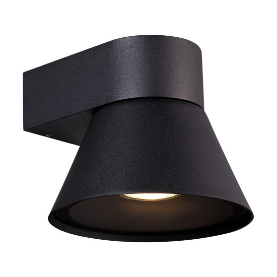 Nordlux Kyklop Cone Wandleuchte GU10 IP54 Schwarz 2318071003