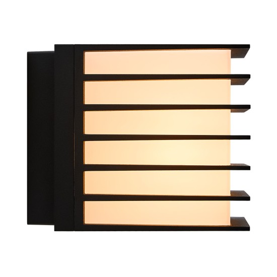 Nordlux Fluctus 13 Wandleuchte E27 IP44 Schwarz 2318211003
