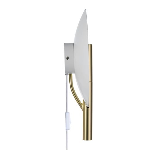 Nordlux Furiko Wandleuchte G9 Messing / Gold indirektes Design-Wandlampe mit Schalter 2320241035