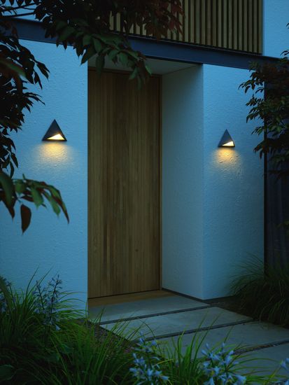 Nordlux Konit Wandleuchte GU10 IP44 Schwarz 2320651003