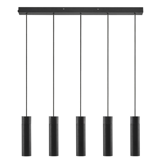 Nordlux 2410483003 TILO 5-Spot GU10 Pendelleuchte Schwarz