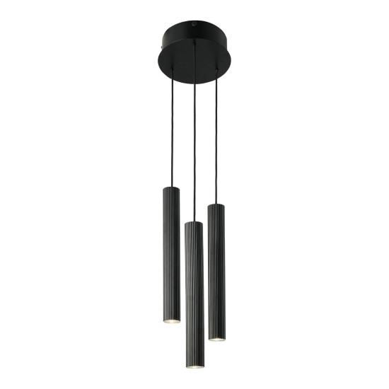 Nordlux VICO 3-Rondel Pendelleuchte 3-fach GU10 Schwarz 2412123003