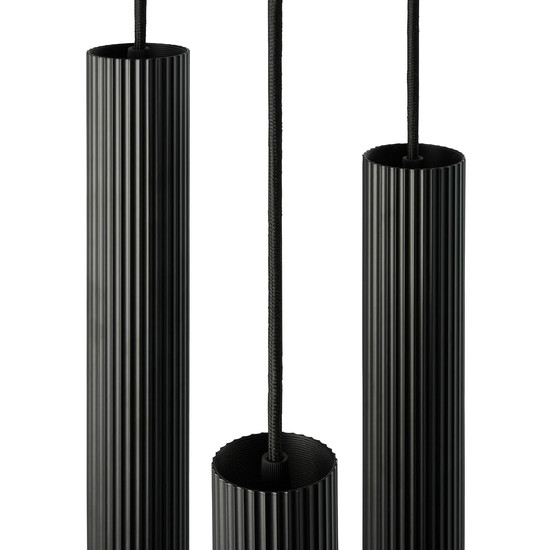 Nordlux VICO 3-Rondel Pendelleuchte 3-fach GU10 Schwarz 2412123003