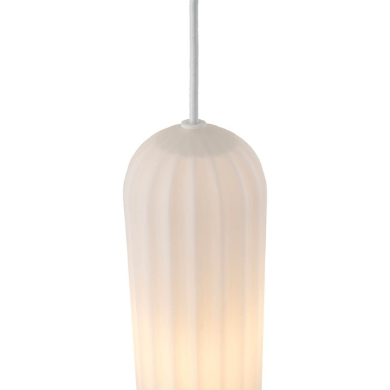 Nordlux MIELLA 3-Rail Pendelleuchte 3-fach E27 Weiß 2412533001