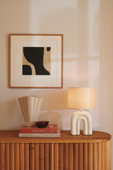 Nordlux HAZE Tischleuchte E27 Beige 2412705009
