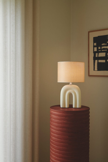 Nordlux HAZE Tischleuchte E27 Beige 2412705009