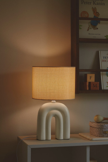 Nordlux HAZE Tischleuchte E27 Beige 2412705009