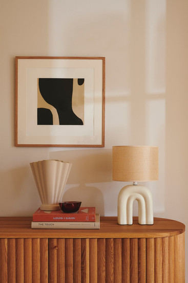 Nordlux HAZE Tischleuchte E27 Beige 2412705009