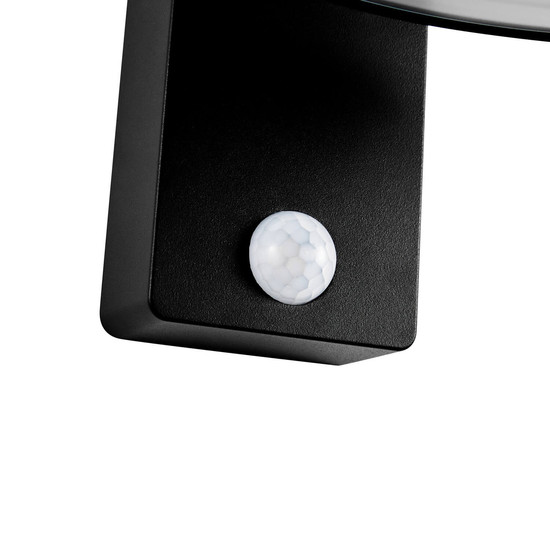 Nordlux JUSTINA Solar LED Aussen-Wandleuchte Warmweiss 5W Schwarz IP44 2418071003