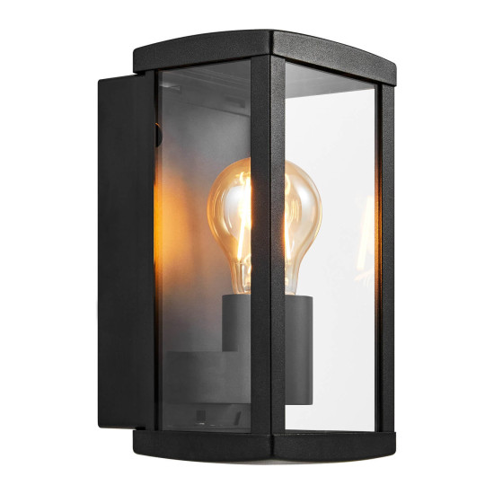Nordlux LUCHY Aussen-Wandleuchte E27 Schwarz IP44 2418231003