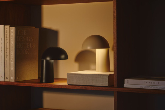 Nordlux Design for the People FAYE Portable LED Tischleuchte Dimmbar 4,3W Beige 2420155009