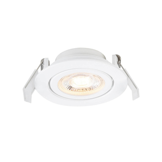 Nordlux 2510310101 Monolo 3-Kit LED Einbaustrahler 4,8W Dimmbar Warmweiss Weiss
