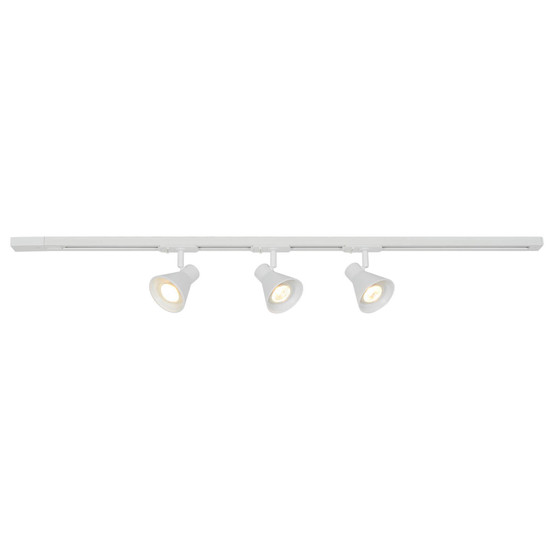 Nordlux 2510399901 EIK Link 3-Spot + 1m GU10 Schienensystem Weiss