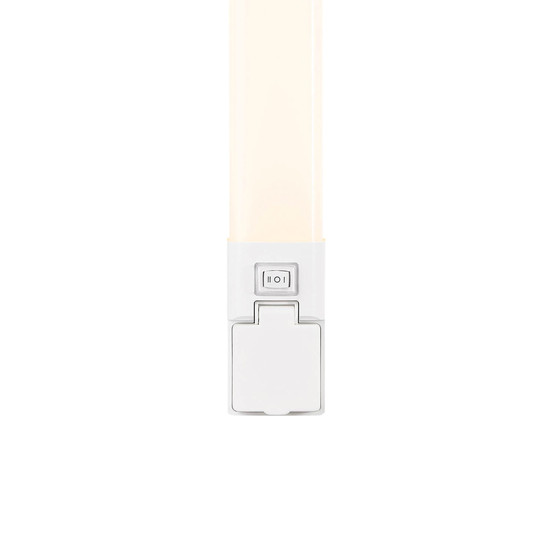 Nordlux 2510451001 SJAVER Bath LED Wandleuchte 15W Dimmbar steuerbare Lichtfarbe Weiss IP44