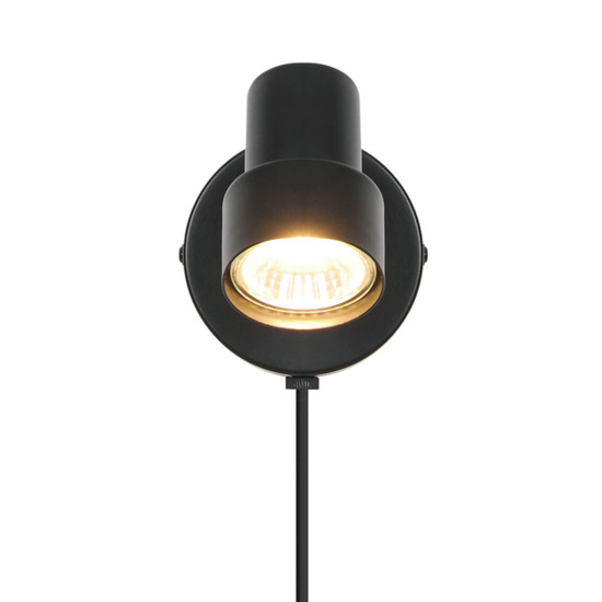 Nordlux 2512391003 Boston spot GU10 Wandleuchte Schwarz