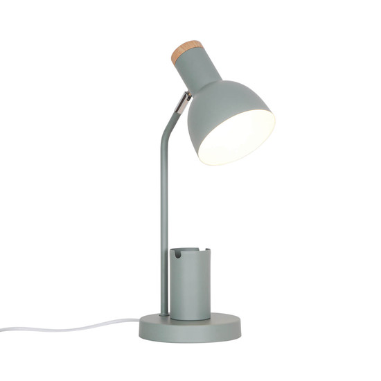 Nordlux 2512405023 DEVONE E27 Tischlampe Staubgrün