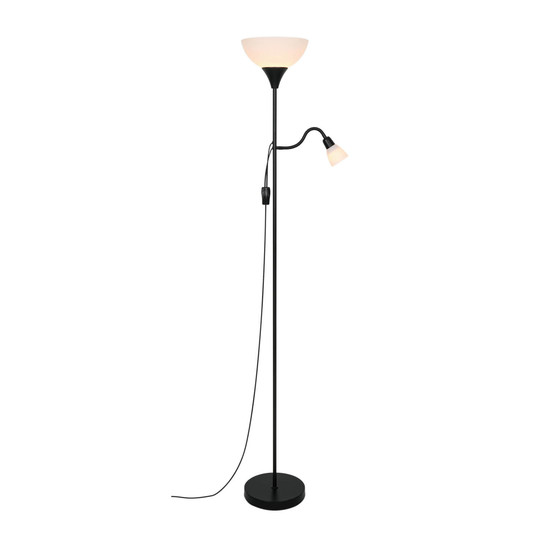 Nordlux 2512554003 LAURIA E27 Stehlampe Schwarz 178 cm